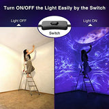 Onforu 2 Pack 50W LED Black Lights, Blacklight Flood Light with Plug, IP66 Waterproof Black Lights for Dance Party, Glow in The Dark, Halloween Lights, Body Paint, Fluorescent Poster, Neon Glow - Glow-Paradise