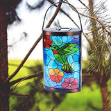 Hanging Solar Lantern Outdoor Decorative Waterproof LED Solar Hummingbird Lights Tabletop Lamp for Outdoor Patio Garden - Glow-Paradise