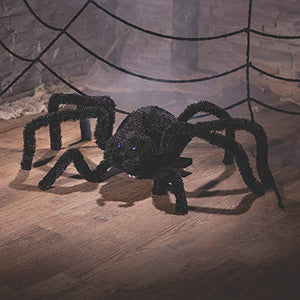 Animated Large Spider Halloween Decoration - Home Decor - 1 Piece - Glow-Paradise