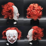Horror Clown Mask Creepy IT Mask is Perfect for Cosplay Halloween, Movie Premiere and More.Halloween Mask - Glow-Paradise