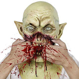 Molezu Vampire Mask Scary Dracula Monster Halloween Costume Party Horror Demon Scary Zombie - Glow-Paradise