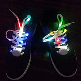 LIHAI Led Light Up Shoelaces with Multicolor Flashing Shoe laces for Night Party - Glow-Paradise