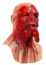 LEKA NEIL Halloween mask-zombie mask-Vampire Mask-Creepy Costume Corpse Party Overhead Mask (Red-B) - Glow-Paradise