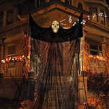 Nobie vivid Halloween Decorations,10.8ft Halloween Ghost Hanging, Ghost Lights with Sound-Controlled Lighting, with Special Sound Effects, Scary Creepy Indoor/Outdoor Decor - Glow-Paradise