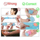 Outee Mochi Animals Toys 30 Pcs Lovely Mini Squishies Glow in The Dark Toys Mini Stress Relief Toys Mochi Squishies Toys Cute Mochi Cat Random Relief Stress Toys Easter Gifts for Kids Adults - Glow-Paradise