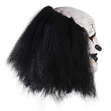 Adults Creepy Clown Face Mask Scary Joker Masks for Halloween（Black） - Glow-Paradise