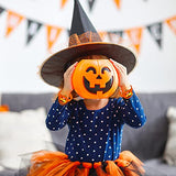 ArtCreativity Light Up Halloween Bracelets, Set of 6, Jack o Lantern Wristbands for Kids with 3 Light-Up Modes, LED Halloween Costume Accessories, Halloween Party Favors and Non-Candy Treats - Glow-Paradise