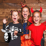 3 otters Halloween Trick or Treat Bag, 2PCS Halloween Candy Bags Halloween Goody Bags for Kids Halloween Party Supplies - Glow-Paradise