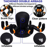 AMENON 2 Pack Inflatable Spider Witch Hat Ring Toss Game Halloween Party Games for Kids Adult Carnival Party Outdoor Indoor Activities Game Spider Toys or Halloween School Family Holiday Party Favors - Glow-Paradise