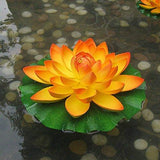 Superdream Water Floating Foam Lotus Flower for Pond Decor, Set of 6 - Glow-Paradise