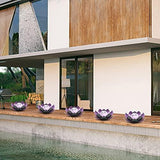 Solar Light Outdoor , Metal Glass Decorative Waterproof Garden Light LED Solar Flower Lights for Patio , Lawn,Walkway,Tabletop,Ground (Purple) - Glow-Paradise