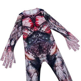 Demogorgon Costume for Kids Halloween Scary Cosplay Flower Monster Jumpsuit Dress Up 5-14 Years - Glow-Paradise