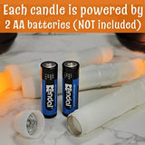 Halloween Decorations - Harry Poter Decor - 12 Floating LED Candles with Remote Control - Witch Halloween Decor Chrismas Party Supplies Birthday Wedding Indoor Home Room Classroom Bedroom - Glow-Paradise