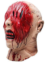 LEKA NEIL Halloween mask-zombie mask-Vampire Mask-Creepy Costume Corpse Party Overhead Mask(Red-A) - Glow-Paradise