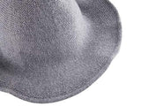 Edoneery Halloween Witch Hat for Women Wide Brim Foldable Pointed Cap for Halloween Party Costume Accessory - Glow-Paradise