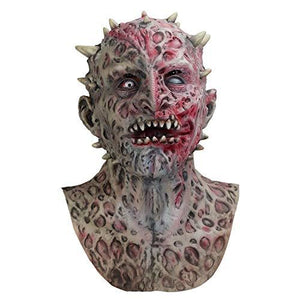 Molezu Halloween Horror mask zombie mask，monster mask fangs blame mask fangs blame a prop adult party Cosplay - Glow-Paradise