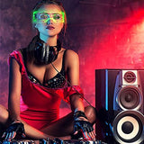 Luminous Glasses | Multi-colored in One LED Glasses | Glowing Light Up Party Supply for Bar Club Halloween - Glow-Paradise