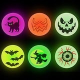 CCINEE 72PCS Halloween Bouncing Ball,Glow in Dark Bouncy Balls Toys for Kids Halloween Party Decoration Favor Bag Fillers - Glow-Paradise