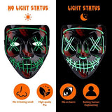 Halloween Scary Mask (green) - Glow-Paradise