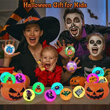 EZIGO 12Pcs Halloween Party Favors for Kids Halloween Stress Balls Squishy Toys Stress Relief Sensory Balls Halloween Goodie Bag Fillers Halloween Treats Non Candy Novelty Halloween Toys Prizes Gifts - Glow-Paradise