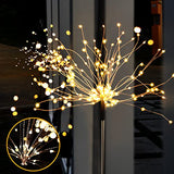 10 Pack Solar Firework Light with 2 Modes, Flashing and Steady on, Suitable for Gardens, courtyards, Parties, etc. - Glow-Paradise