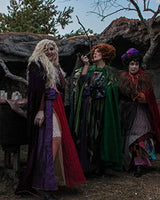 JEGERMIG Velvet Unlined Cape Medieval Vampire Role Play Cloak Halloween Coat Red - Glow-Paradise