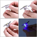 URATOT 100 Pieces Halloween LED Glow Rings Glow in the Dark Rings Halloween Gifts Light Up Toys Rings for Halloween Party Favors Decorations - Glow-Paradise