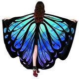 Shireake Baby Halloween/Party Prop Soft Fabric Butterfly Wings Shawl Fairy Ladies Nymph Pixie Costume Accessory … (168x135CM, Star sky) - Glow-Paradise