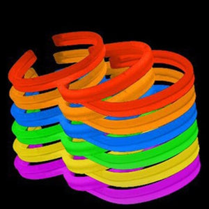 8 Inch Twister Glow Stick Bracelets (Assorted Colors, 40 Counts Per Pack) - Glow-Paradise