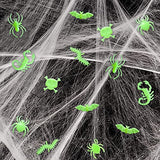 56pcs Spider Rings Glow in The Dark Plastic Bugs Insects Ring Toys for Kids Toddlers Halloween Party Favors Trick or Treat Rings Goody Bag Filler - Glow-Paradise