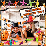 72 PCS Halloween Stretchy Skeleton Toys, Halloween Party Favors for Kids, Halloween Stretchy Toys Set, Halloween Goody Bag Fillers, Treat Bag Stuffers, Pinata Fillers, Sticky Toys for Trick or Treat Parties Classroom Rewards - Glow-Paradise