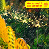 10 Pack Solar Firework Light with 2 Modes, Flashing and Steady on, Suitable for Gardens, courtyards, Parties, etc. - Glow-Paradise