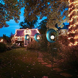 EPROSMIN Solar Outdoor Garden Lights - Solar Powered Pathway Lights Outdoor Decorative Lights Waterproof Crackle Glass Globe Led Landscape Lighting for Pathway,Yard,Lawn,Patio Stars Moon - Glow-Paradise