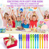 24 Pack Invisible Ink Pen with UV Black Light Secret Spy Pens Magic Disappearing Ink Markers School Supplies Kids Party Favors Halloween Birthday Gift for Boys Girls Goodie Bags Stuffer (2 Style) - Glow-Paradise