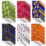 JOYIN 120 PCS Halloween Plastic Treat Bags, Halloween Trick-or-Treat Candy Bags, Goodie Gift Bags for Halloween Party Favors Party Supplies - Glow-Paradise