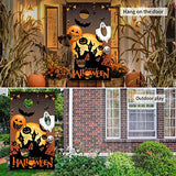 Figoal Halloween Bean Bag Toss Game with Pumpkin Ghost Bat Kids Children Family Party Halloween Night Theme Indoor/Outdoor Parties Supplies Decoration - Glow-Paradise