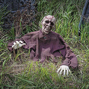Fun Express Zombie Brain Breaker Ground Breaker - Halloween Yard Decorations - Glow-Paradise