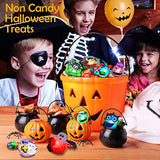 Coluans Halloween LED Bracelets 10 Pack Halloween Party Favors for Kids Halloween Trick Or Treat Goodies Beaded Flashing Bracelets Light Up Bracelets Glow in the Dark Party Favors - Glow-Paradise