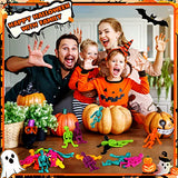 72 PCS Halloween Stretchy Skeleton Toys, Halloween Party Favors for Kids, Halloween Stretchy Toys Set, Halloween Goody Bag Fillers, Treat Bag Stuffers, Pinata Fillers, Sticky Toys for Trick or Treat Parties Classroom Rewards - Glow-Paradise