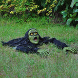 JOYIN Halloween Décor Groundbreaker Zombie with Sound and Flashing Eyes for Yard Decorations - Glow-Paradise