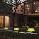 Solar Lights Outdoor , Garden Decor , Cracked Globe Glass , Waterproof Metal Solar Garden Light for Pathway , Patio , Lawn , Yard , Ground - Glow-Paradise