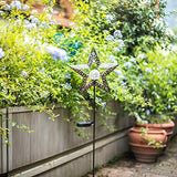 TAKE ME Star Solar Lights Garden Outdoor,Waterproof Metal Decorative Stakes for Walkway,Yard,Lawn,Patio - Glow-Paradise