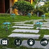 Solar Outdoor Lights, Garden Decor, Solar Umbrella Lights, Waterproof Metal Flowing Water Lights for Patio, Lawn, Walkway, Path,Flower Pot - Glow-Paradise