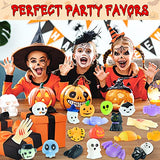 28 pcs - Halloween Mochi Squishy Toy Party Favors for Kids 4-8 Stress Relief Toy Goody Bags Fillers Stuffer Piñata Trick or Treat Classroom Prize Bday Gift - Glow-Paradise