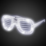 LED White Slotted Shades (White Color, 1 Per Pack) - Glow-Paradise