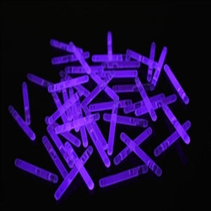 1.5 Inch Mini Glow Sticks (Purple Color, 50 Count Per Pack) - Glow-Paradise