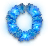 Autumn Festival Harvest Light Up Flower Crown Headband LED Lights (Blue Color, 1 Quantity Per Pack) - Glow-Paradise