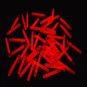 1.5 Inch Mini Glow Sticks (Red Color, 50 Count Per Pack) - Glow-Paradise