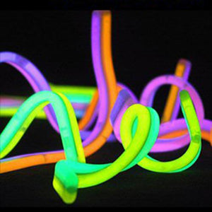 8 Inch Twister Bi-Color Glow Stick Bracelets (Assorted Colors, 40 Bracelets Per Pack) - Glow-Paradise