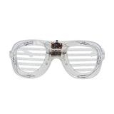 LED White Slotted Shades (White Color, 1 Per Pack) - Glow-Paradise